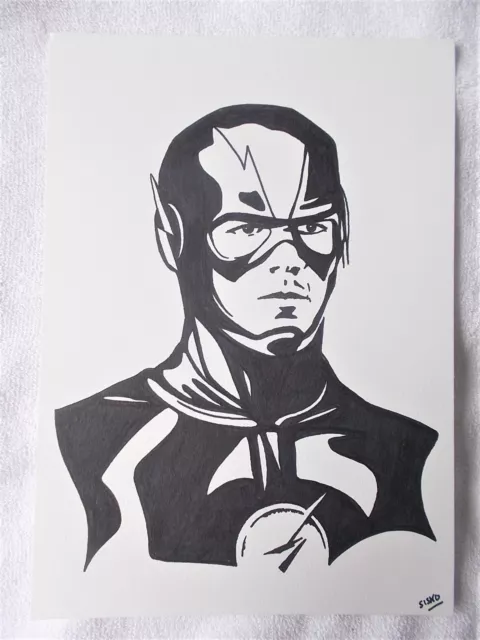 Image] My drawing of The Flash/Barry Allen - Creative Media - KH13 · for  Kingdom Hearts