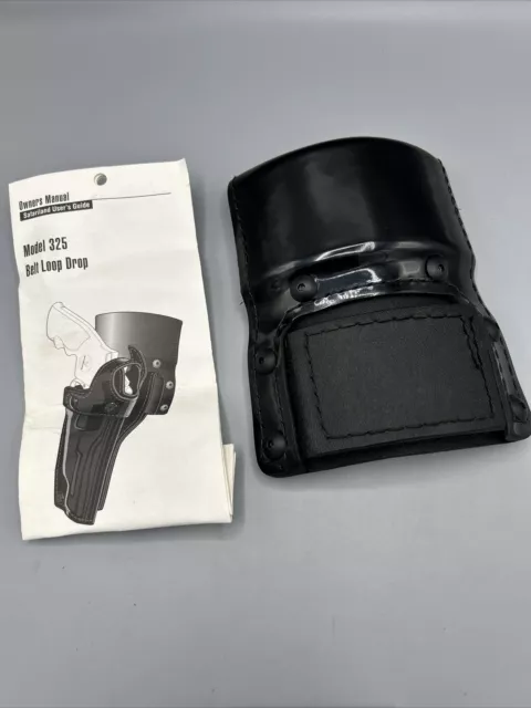 Safariland Belt Loop Drop, Black, Police ￼Belt Holster Drop Black 325-2