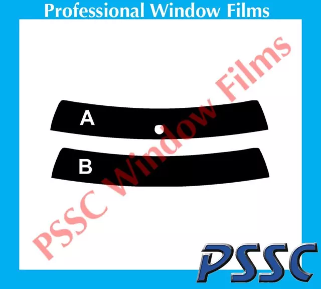 Films teintés de fenêtre de voiture pré-coupés SunStrip voiture pour Citroen C3 5 portes 2010-2016