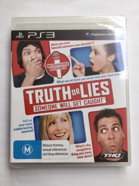 Truth Or Lies PLAYSTATION 3 PS3 Brand NEW Sealed AUS Pal