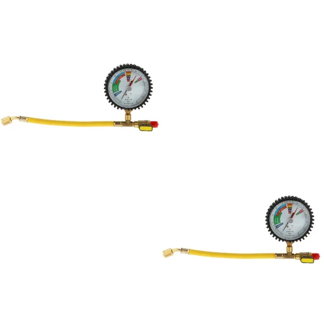 Test di refrigerazione regolatore bombola gas 2 pezzi aria condizionata