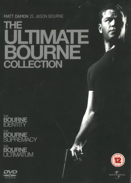 The Ultimate Bourne Collection (2007) 3-Disc Set DVD, Matt Damon