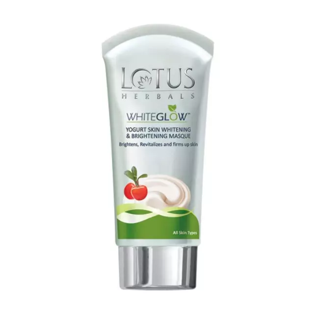 Lotus Herbals Weiß Leuchtende Joghurt Haut Aufhellung & Gesicht Maske 80 GM