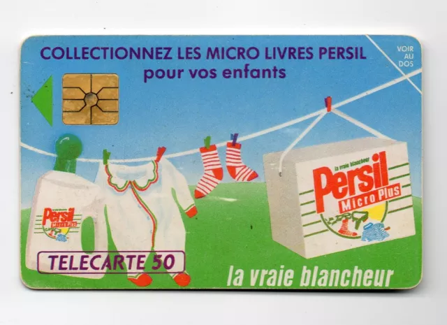 TELECARTE (CARTE TELEPHONIQUE) 1992 - PERSIL 50u - F303 - TBE