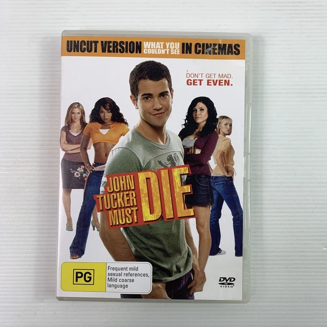 JOHN TUCKER MUST DIE Uncut Version Jesse Metcalfe DVD R4