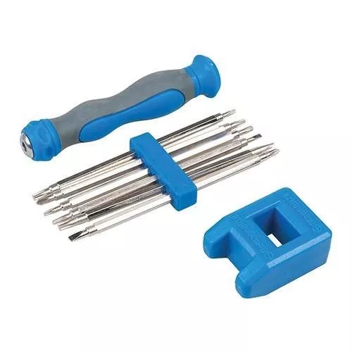 Silverline Interchangeable Precision Screwdriver Blade Set 8pce