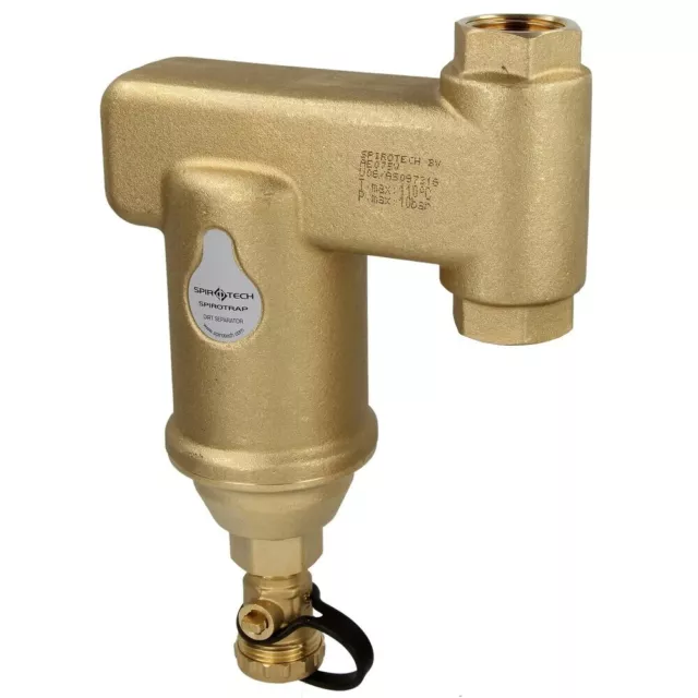 SPIROTECH SPIROTRAP DIRT SEPARATOR  Vertical FxF 1"