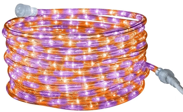 Tupkee LED Rope Light - 24 Feet (7.3 m), 144 Bulbs Indoor & Outdoor