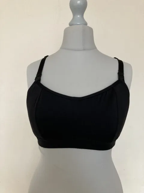 2 x LEAPOVER Nursing Bras for Breastfeeding, Seamless Smooth Comfort Size M Used