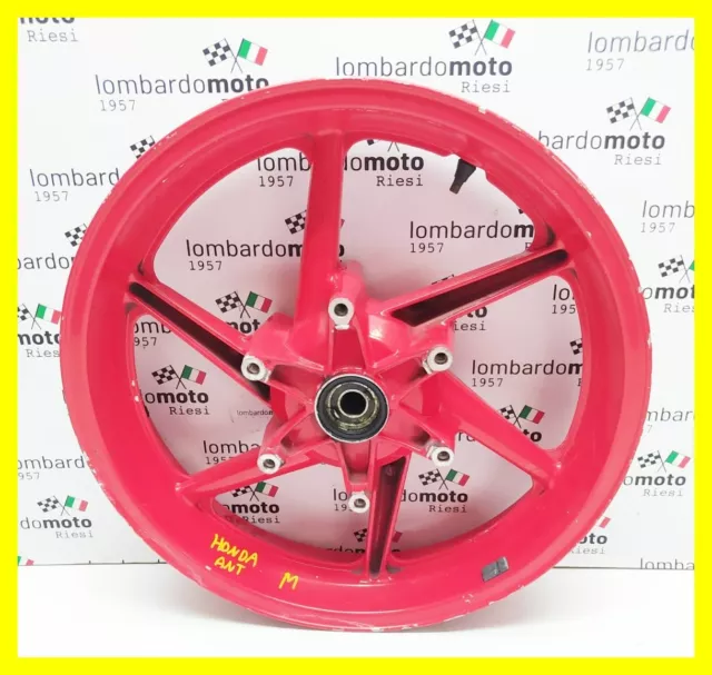 CERCHIO Jante de Roue Avant Rouge Original Honda VFR 750 F RC36