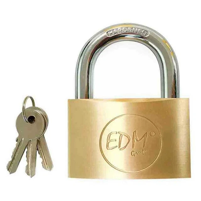 Verrouillage des clés EDM Laiton normal [6 x 3,6 cm]
