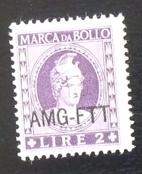 Italy Trieste AMG - FTT Revenue Stamp US 6