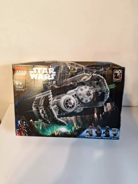 LEGO 75347 Star Wars Tie Bomber New & Sealed Damaged