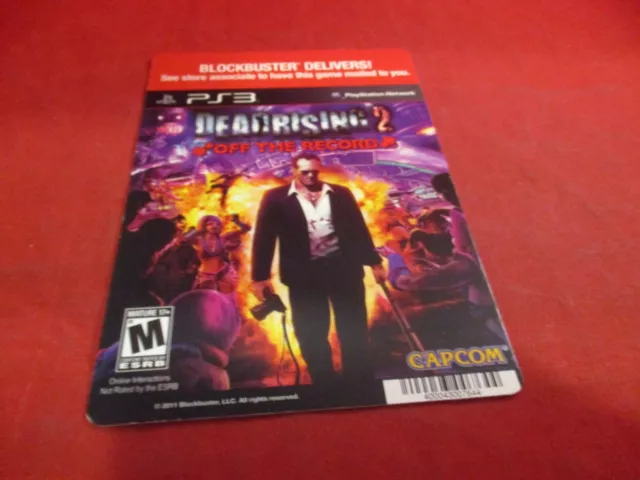 Dead Rising 2: Off the Record PS3 Brand New PAL EU & AU Format Game  13388340484