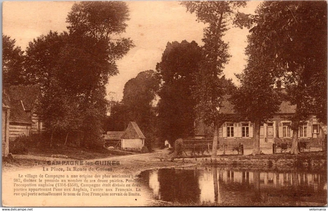 Cpa 1916, Bourges, place Gordaine et rue Nationale, Cher 18, carte postale ancienne, vf91 - Collection