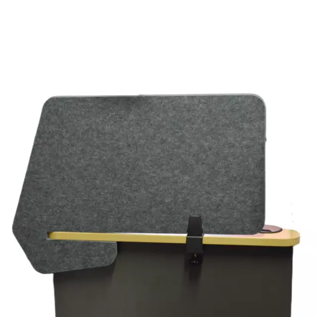 acoustic sound panels Desk Mounted Slider Recyclable Acoustic Panel Screen