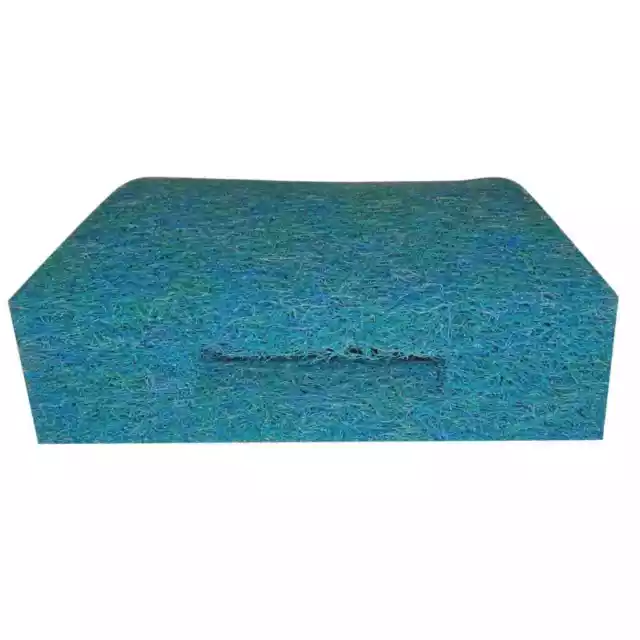 Tapis japonais fin bleu Velda