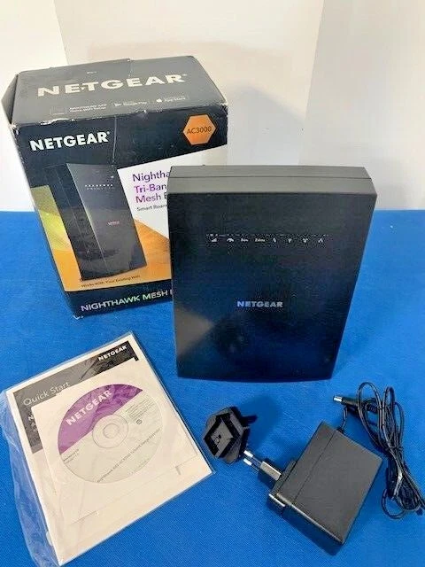 Ripetitore WiFi NETGEAR X6S AC3000 Mesh Extender Tri-Band Wireless Fibra ADSL