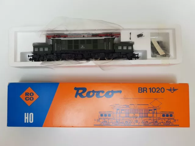 Roco H0 04169A E-Lok BR 1020 Elektrolokomotive Spur H0 Gleichstrom optisch neu