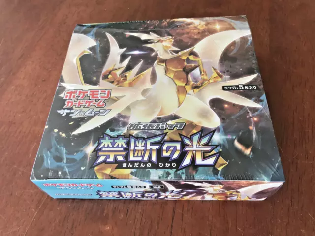 Pokemon Sun & Moon Forbidden Light SM6 Booster Box Japanese - Factory Sealed