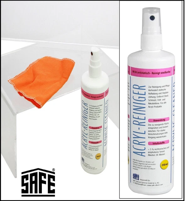 ACRYLIC BOXES DISPLAY 3 compartments 87x140x39mm Safe 5264 Mass