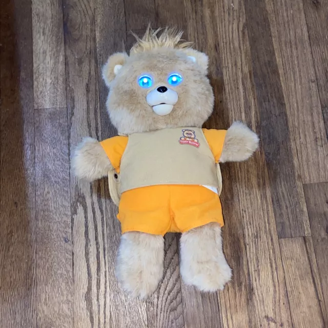 Teddy Ruxpin 2017 Plush - Talking Storytelling Bear Bluetooth LCD Eyes