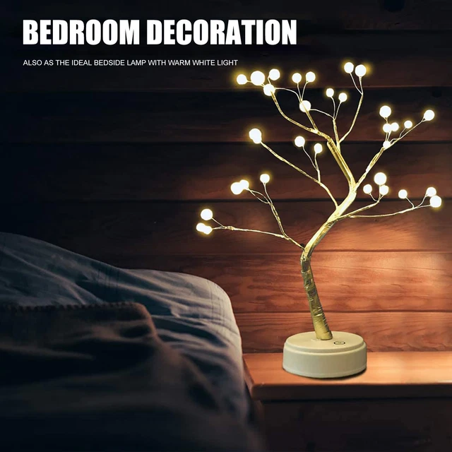 36/108LED BONSAI TREE Light Touch Switch Exquisite Table Lamps for