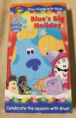 Blue S Clues Blues Big Holiday Vhs Video Tape Nick Jr Steve | The Best ...