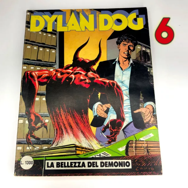 Fumetto di DYLAN DOG numero 6 Originale Prima Edizione da Collezione Raro 1987