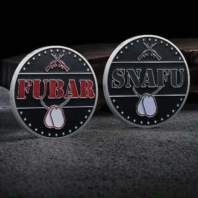 MILITARY SLANG FUBAR Snafu Coin Military Acronym 8.00 PicClick