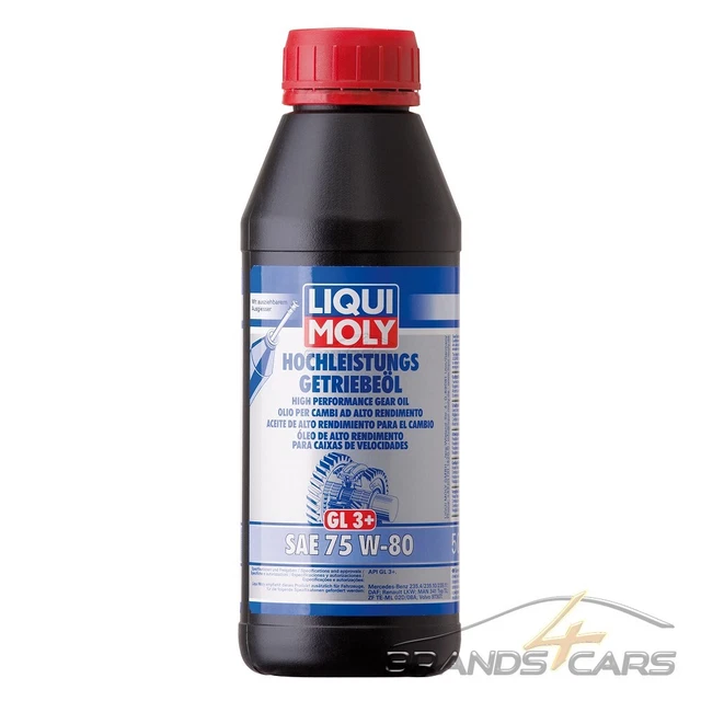 1 Litro Liqui Moly Olio Cambio Alte Prestazioni Olio Cambio Gl3+ 75W-80 50003288