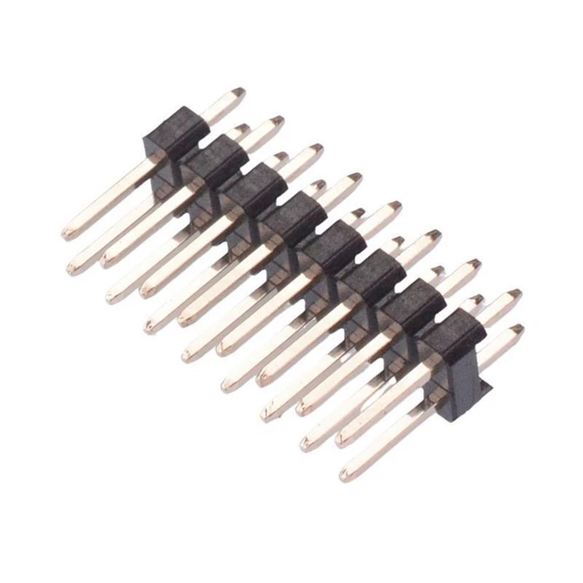 50 x 16-Way Double Row Male Header 2.54mm