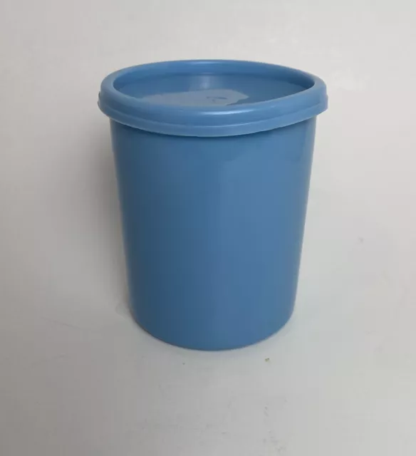 Brexton Picnic Round Plastic Storage Container With Sealing Lid Blue Stewart