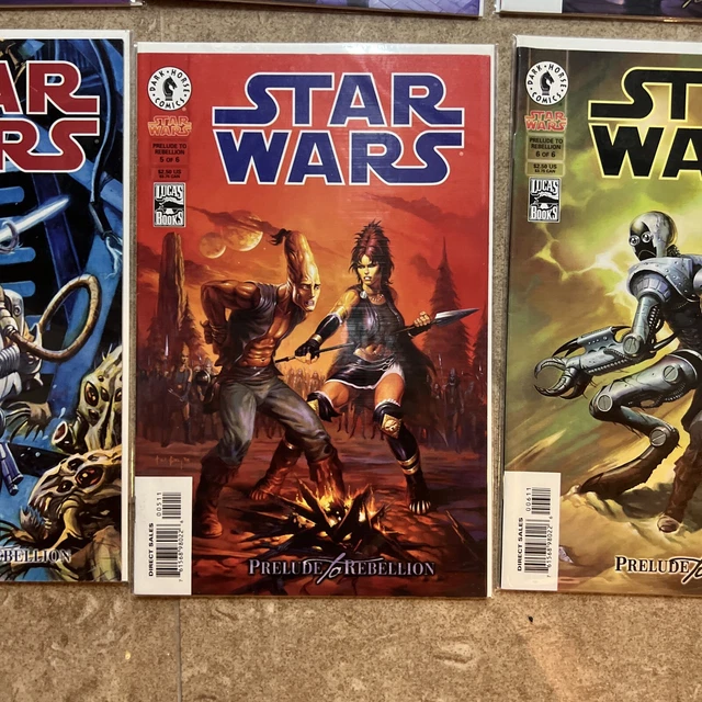 Star Wars Prelude To Rebellion #1-#6 Dark Horse Comics Complete Series Near Mint 6