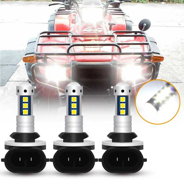 3x 15smd LED Headlight Bulb For Polaris Sportsman 500 550 570 600 700 800 850 XP 3x 15smd LED Headlight Bulb For Polaris Sportsman 500 550 570 600 700 800 850 XP