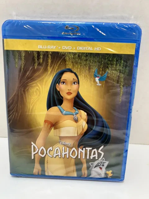 Disney Renaissance Animated Musical Pocahontas on Blu-ray DVD & Digital Copy