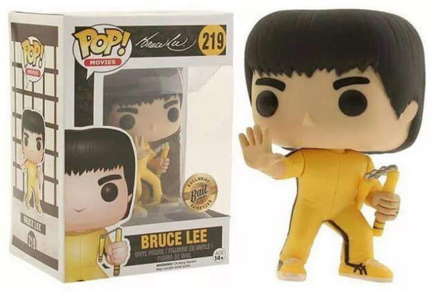 Funko POP! Películas: Bruce Lee [Juego de la Muerte] (Cebo) (Caja dañada) #219