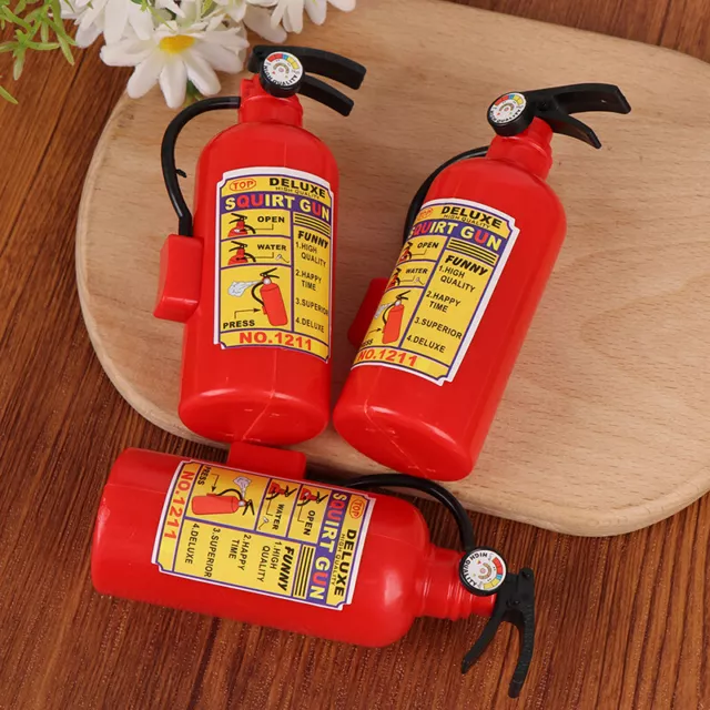 3Pcs Funny Mini Fire Extinguisher Toys Whole Person Prank Toy Mini Water  F1