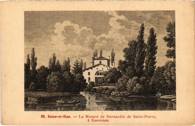 CPA Corbeil Maison de Bernardin de St Pierre (1361181)