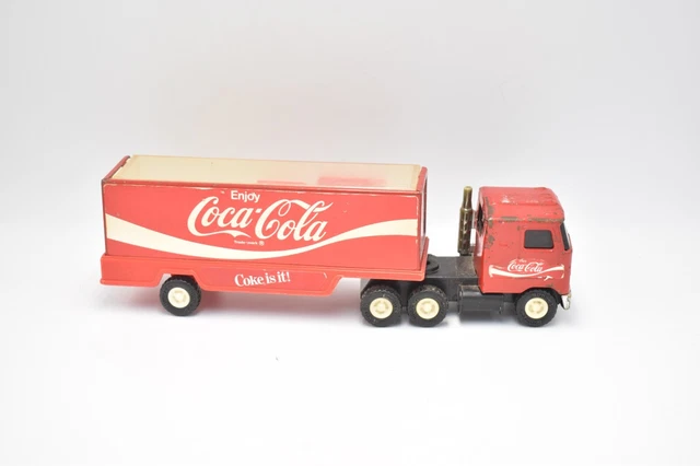 Vintage Coca Cola Buddy L Corporation made in Japan Lorry Diecast Model Truck