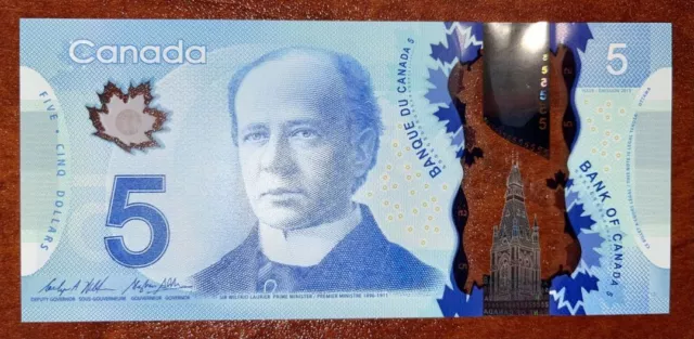 Canada - 5 Canadian Dollars - P-107 New Variation - 2013 dated (2016) Foreign Pa