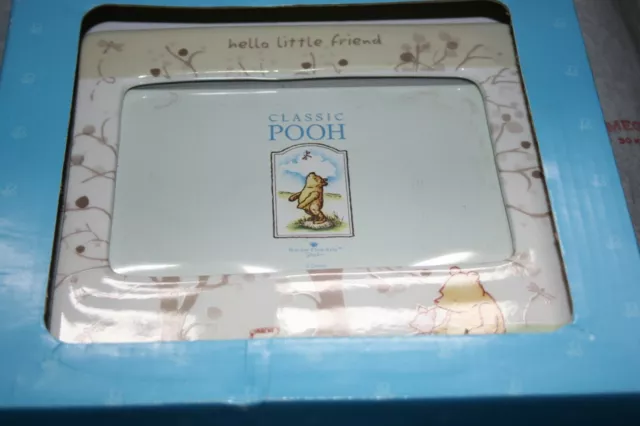 Disney Classic Winnie The  Pooh PHOTO FRAME BNIB A21830 VERY rare FROM 2010