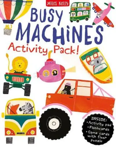 Claire Philip Busy Machines Activity Pack (Cards) (UK IMPORT)