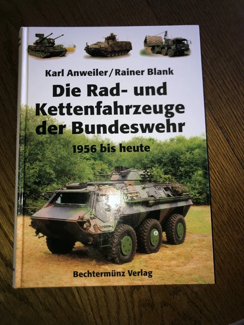 洋書 Rad- und Kettenfahrzeuge der Bundeswehr Buch - Anweiler Plate  Rad- und Kettenfahrzeuge der