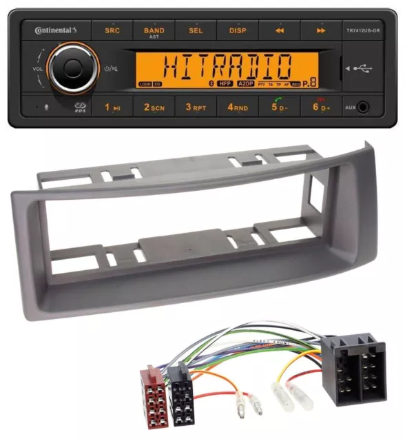 Continental MP3 Bluetooth AUX USB Autoradio für Renault Megane Scenic Classic Ca