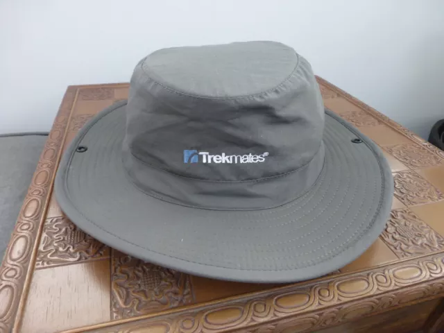 Trekmates Explorer Dry Nylon Mid Brimmed Hat Green Large X Large STCH57