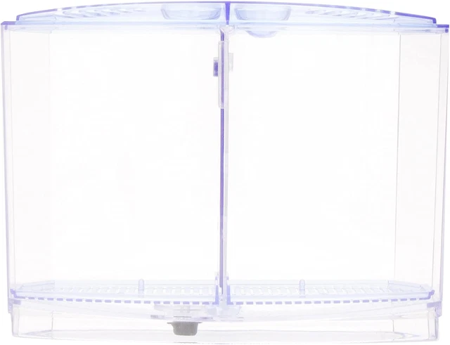 Penn Plax Twin Beta Bow-Front Kit for Aquarium Blue, Green, Tank Is 7.5" across