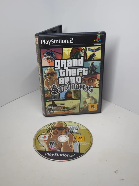 GRAND THEFT AUTO San Andreas (Sony PlayStation 2 PS2) No Manual $11.99 ...