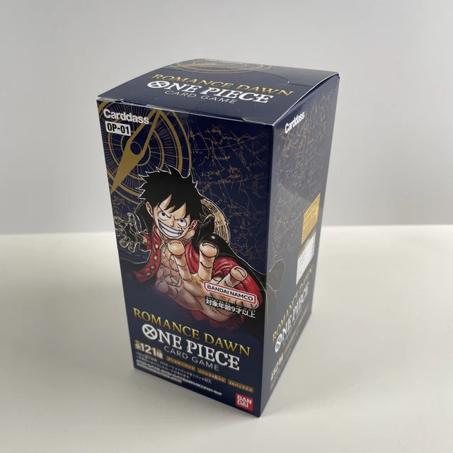 ONE PIECE TRADING Card Game Romance Dawn OP01 Booster Box Bandai EUR