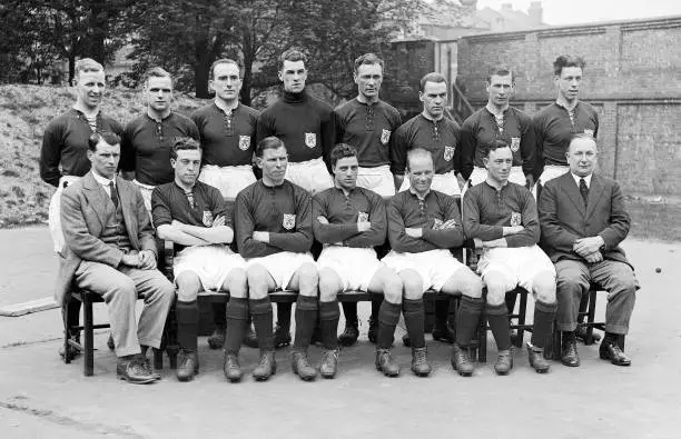 Arsenal Football Team squad 1927 Old Photo